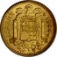 Spain 1 Peseta 1944 KM# 767 Nationalist Government (1939 - 1947) ESPAÑA 1944 UNA GRANDE LIBRE PLUS ULTRA coin obverse
