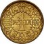 Spain 1 Peseta 1944 KM# 767 Nationalist Government (1939 - 1947) 1 PESETA coin reverse