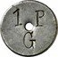 Spain 1 P Gratallops 1937 KM# 5 1 P G coin obverse