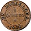 Spain 1 Quarto Province Barcelona 1808 KM# 65 1 QUARTO EN BARCELONA 1808 coin obverse