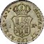 Spain 1 R Joseph Napolean 1812 AI KM# 553 HISPANIARUM ET IND REX M A I 1 R coin reverse