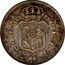 Spain Real Sevilla 1850 RD KM# 518.3 REYNA DE LAS ESPAÑAS S RD 1 RS coin reverse
