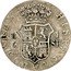 Spain R 1 (Fernando VII) KM# 463.1 HISPANIARUM REX R 1 C SF coin reverse