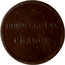 Canada 1/2 Penny Commercial Change - Bust Design ND COMMERCIAL CHANGE coin reverse