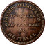 Canada 1/2 Penny Francis Mullins & Son Montreal Importers Of Ship Chandlery &C. - Commerce Token ND Copper FRANCIS MULLINS & SON IMPORTERS OF SHIP CHANDLERY & C MONTREAL coin reverse