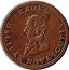 Canada 1/2 Penny Halifax Captain Broke 1814 NS-7B1 BROKE HALIFAX NOVA SCOTIA coin obverse