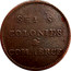 Canada 1/2 Penny Lower Canada Token - Ships - colonies & commerce - Large bust design ND SHIPS COLONIES & COMMERCE coin reverse