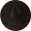 Canada 1/2 Penny Token Wellington Peninsular ND Plain HISPANIAM ET LVSITANIAM RESTITVT WELLINGTON coin obverse