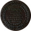 Canada 1/2 Penny Token Wellington Peninsular ND Plain VIMRRA AUG 21 1808. TALAVERA JULY 28 1809. ALMEIDA MAY 5 1811. CUIDAD RODRIGO JAN 19. 1812. BADJOZ APRIL 2. 1812. SALAMANCA JULY 22. 1812. MADRID AUG 12.1812 ST SEBASTIAN SEPT 8. 1813 PAMPLUNO OCT 31. 1813 coin reverse