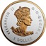 Canada 1 Dollar Maple Leaf A Historic Reign 2016 Proof KM# 2090 ELIZABETH II D G REGINA 1 DOLLAR coin obverse