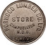 Canada $1 Horwood Lumber Co. Ltd. Store Campbellton Token ND HORWOOD LUMBER CO. LTD. STORE CAMPBELLTON N.D.B. NEWF'L'D' coin obverse