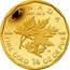 Canada 10 Dollars Three maple leaves 2012 Proof KM# 1211 CANADA FINE GOLD 1/4 OZ OR PUR 9999 9999 2007 - 2012 coin reverse