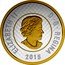 Canada 2 Dollars Big coin series Polar Bear 2015 Proof KM# 1958 ELIZABETH II D G REGINA 2015 coin obverse