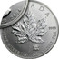 Canada 2 Dollars Maple leaf 2004 Mint logo privy mark KM# 622 CANADA FINE SILVER 1/10 OZ ARGENT PUR 9999 9999 coin reverse