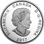 Canada 20 Dollars The Polar Bear with Genuine diamonds 2017 ELIZABETH II CANADA D ∙ G ∙ REGINA 2017 SB coin obverse