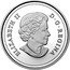 Canada 25 Cents Canadian Flag 2015 Proof KM# 1851.2 ELIZABETH II D∙G∙REGINA coin obverse