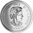 Canada 25 Cents Remembrance 2015 KM# 1852.2 ELIZABETH II 2015 D∙G∙REGINA 25 CENTS coin obverse