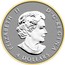 Canada 4 Dollars Two Maple Leaf 2014 KM# 1596 ELIZABETH II D G REGINA 4 DOLLARS coin obverse