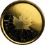 Canada 5 Dollars Holographic Maple Leaves 2001 KM# 439 CANADA FINE GOLD 1/10 OZ OR PUR 9999 9999 coin reverse