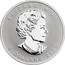 Canada 5 Dollars Maple leaf in green with crystal 2010 KM# 1289 ELIZABETH II 5 DOLLARS 2005 coin obverse