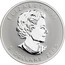 Canada 5 Dollars Maple leaf in red with crystal 2010 KM# 1290 ELIZABETH II 5 DOLLARS 2005 coin obverse