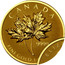 Canada 50 Dollars Two maple leaves 2013 KM# 1414 CANADA 9999 FINE GOLD 1 OZ OR PUR coin reverse