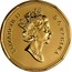 Canada Dollar 15th Anniversary of the Loonie Dollar 2002 Specimen KM# 462 ELIZABETH II D∙G∙REGINA coin obverse