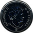 Canada Dollar Calgary Flames 2008 KM# 721 ELIZABETH II D G REGINA coin obverse