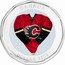 Canada Dollar Calgary Flames Road Jersey 2009 KM# 851 CANADA C DOLLAR 2009 coin reverse