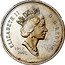 Canada Dollar Golden Jubilee 1952-2002 KM# 443 ELIZABETH II D ∙ G ∙ REGINA 1952 2002 coin obverse