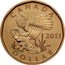 Canada Dollar Great Grey Owl 2011 Prooflike KM# 1086 CANADA 2011 AN DOLLAR coin reverse