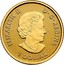 Canada Dollar Maple Leaf 2015 Proof KM# 1801 ELIZABETH II D G REGINA 1 DOLLAR coin obverse