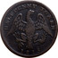 Canada Half Penny Spread Eagle Token 1815 Сounterclockwise wreath HALF PENNY TOKEN coin reverse