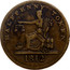 Canada Half Penny Thomas Halliday 1812 LC-46A1 HALF PENNY TOKEN 1812 coin reverse