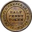 Canada Half Penny Token For General Accomodation ND AM-1A1 HALF PENNY TOKEN PURE COPPER PREFERABLE TO PAPER ∙ coin reverse