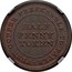 Canada Half Penny Token Trade & Navigation Preferable To Paper 1812 H NS-19A1 PURE COPPER PREFERABLE TO PAPER ∙ HALF PENNY TOKEN coin obverse