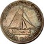 Canada Halfpenny Token Commercial Change 1820 UC-9A1 HALFPENNY TOKEN UPPER CANADA coin obverse