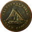 Canada Halfpenny Token Commercial Change 1833 HALFPENNY TOKEN UPPER CANADA coin obverse