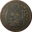Canada Halfpenny Token Commercial Change 1833 COMMERCIAL CHANGE 1833 coin reverse