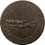 Canada Halfpenny Token Speed The Plough ND UC-4A1 SPEED THE PLOW HALFPENNY TOKEN coin reverse