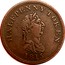 Canada Halfpenny Token Success to navigation & trade 1815 NS-23A1 HALFPENNY TOKEN 1815 coin obverse