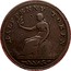 Canada Halfpenny Token Victoria Nobis Est ND LC-49A1 HALFPENNY TOKEN coin reverse