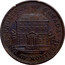 Canada One Penny Montréal Bank Token 1842 PC-2B KM# Tn19 BANK TOKEN CONCORDIA SALUS BANK OF MONTREAL 1842 ONE PENNY coin obverse