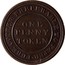 Canada One Penny Token Trade & Navigation Preferable To Paper 1813 NS-20A1 TRADE & NAVIGATION 1813 coin reverse