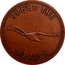 Canada Penny E.L. Lydiard Francis Longworth (1859-1860) SPEED THE PLOUGH coin reverse