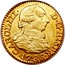 Spain 1/2 Escudo (Carlos III) KM# 425.2 CAROLUS III D G HISP R 1786 coin obverse