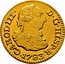 Spain 1/2 Escudo (Carlos III) KM# 415.2 CAROL III D G HISP R 1783 coin obverse