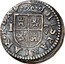 Spain 1/2 Real (Segovia) HISPANIAR REX coin reverse