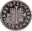 Spain 1/2 Real (Fernando VI) KM# 370.2 HISPANIARUM REX 1752 coin reverse