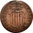 Spain 1 Ardite Fernando VI 1756  PRINCEPS CATALON 1756 coin obverse